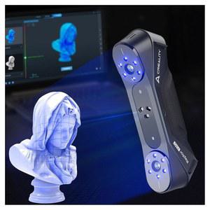 크리얼리티 랩터 프로 3D 스캐너, 고정밀 0.02mm 계측 등급 블루/IR 레이저로 프린팅, 무선 지원, 리버스 엔지니어링, 자동차, 차체 및 아티팩트 스캐닝에 이상적임
