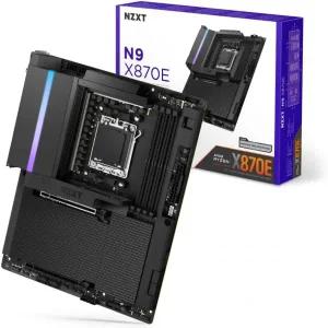 NZXT N9 X870E AMD X870E AM5 ATX 게이밍 메인보드 블랙