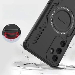 핸드폰케이스 갤럭시 S25 울트라 플러스 엣지 A56 A16 A26 A36 A55 A06 M56용 아머 방열 마그네틱 무선 충전 케이스 커버