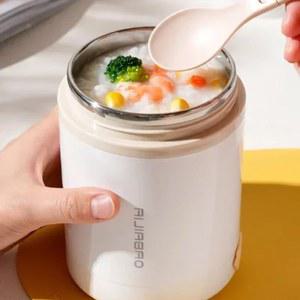 600ML USB 전기 보온 5V 12V 도시락 히터 스틸 음식 용기 휴대용 24V 스테인리스 가열