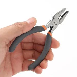 HYJU 정밀 다용도 탄소강 소형 펜치 12.5cm 공구니퍼 니퍼 플라이어 수공구