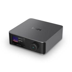 WiiM 울트라 뮤직 스트리머 및 디지털 프리앰프 | 3.5인치 터치스크린, Google Cast & Alexa, Stream Spotify, Amazon Music, Tidal 등과 호환 HDMI ARC, 포노 입력 헤드폰 출력 스페이스 그레이