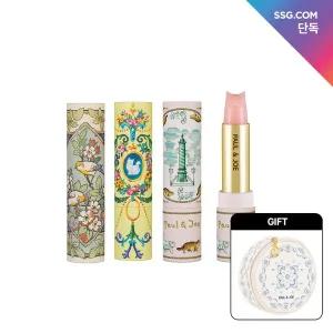 [폴앤조] [단독 선런칭] NEW 아르누보 컬렉션 고양이 립밤 3종 세트(+베니티 파우치)