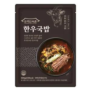 [한국민속촌] 한우국밥 600g*9팩