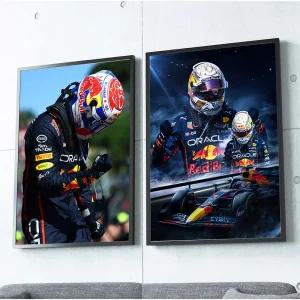 막스 베르스타펜 F1 포스터 액자 A4 인테리어
