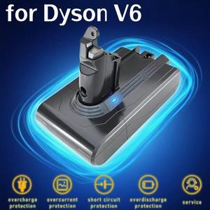 다이슨 V6 DC58 DC59 DC62 DC74 SV09 SV07 SV03용 새 21.6V 60000mAh 리튬 흡입 배터리, 965874-02 L30 배