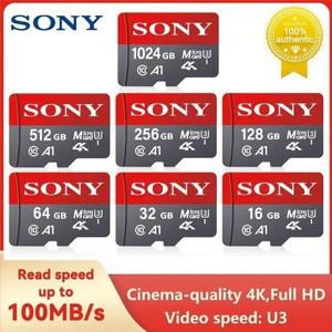 마이크로 TF SD 카드 메모리 익스트림 1 테라바이트 512GB 256GB U3 V30 4K 전화 컴퓨터 카메라 용 전체
