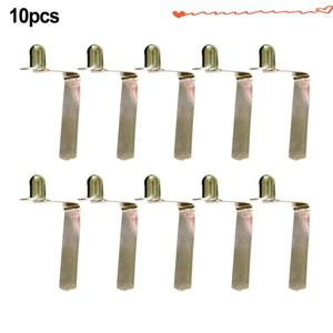 10pcs 직경 6mm 카약 패들 텐트 천막 폴 푸시 솔리드 버튼 스프링 스냅 클립 용 잠금 튜브