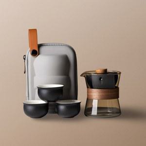 Teatsy 휴대용 캠핑용 티포트 다기능 미포함 차판 C