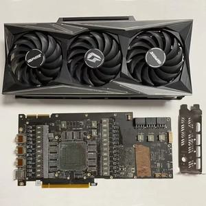 다채로운 IGame RTX3090 Vulcan OC 24G 시리즈 방열판 냉각 팬 OR 잘못된 PCB 보드 사용