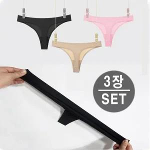 [버블라임]3장 여성팬티 심리스팬티 노라인 레깅스 편한 티팬티 빅사이즈 요가 G01
