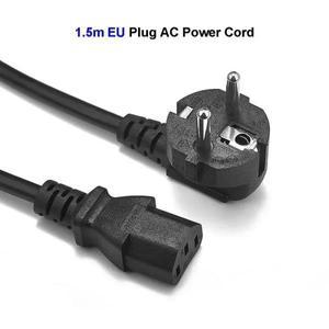 델PC 컴퓨터 모니터 프린터용 AC 전원 어댑터 코드  EU 플러그  IEC320 C3 공급 케이블  익스텐션 2m  8m