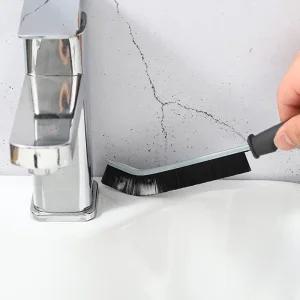 1개+1개 디유 틈새 청소솔+미세 다용도 브러쉬 세트_욕실 줄눈 차량용 화장실 청소 도구