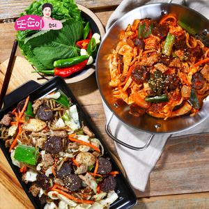 [신림동 또순이] 신림백순대/양념순대곱창볶음 1kg-2인분(밀키트) 신림동백순대의 원조!