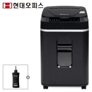 [현대오피스] 자동급지 문서세단기 PK-205AF +오일 1회 200매 자동세단 파지함 32.2L 중대형 파쇄기 사무용