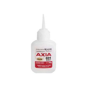 AXIA 초강력 엑시아 순간접착제 031 골드 20g 일반용 EE 순간본드 금속접착제 고무 플라스틱 나무 유리접착