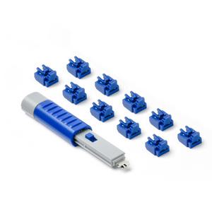 스마트키퍼 랜포트락 10P + 락키 세트 RJ45 포트 보안 차단 잠금 장치 시스템 물리보안 NL03PK