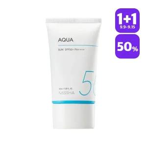 [1+1][미샤] 올 어라운드 세이프 블록 아쿠아선 SPF50＋/PA＋＋＋＋50ml