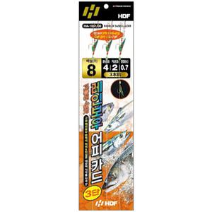 HDF HA-1861 레인보우 어피카드 3단  바다찌낚시