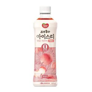 보성홍차 아이스티 제로 복숭아 500ml 12개