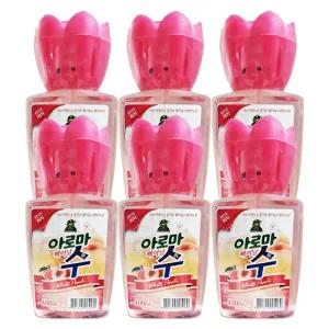 산도깨비 방향제 아로마 수 화이트 피치 400mL X 6개