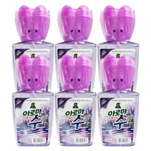 산도깨비 방향제 아로마 수 스위트 라벤더 400mL X 6개