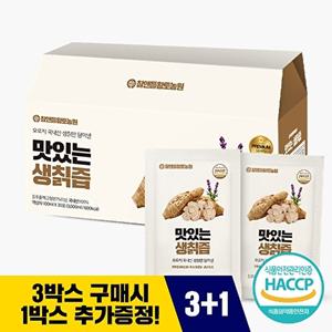 [참앤들황토농원]생칡즙 100ml 30포 1박스(3박스구매시 1박스증정)