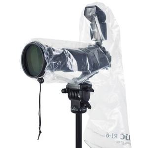 JJC DSLR 카메라 투명 레인커버 캐논 니콘 시그마 렌즈 플래시 방수커버 세트