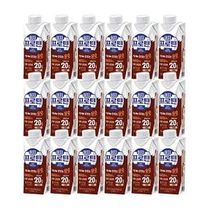 [롯데웰푸드]이지프로틴 당제로 초코 드링크 250ml X18개