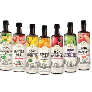 식초음료 흑초 쁘띠첼 CJ 미초 900ml 7종모음 홍초