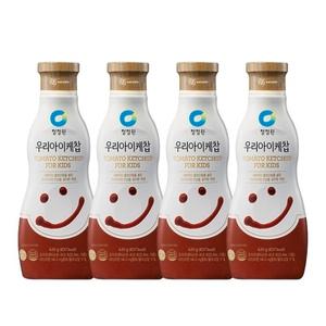 청정원 우리 아이 케찹 620g 4개