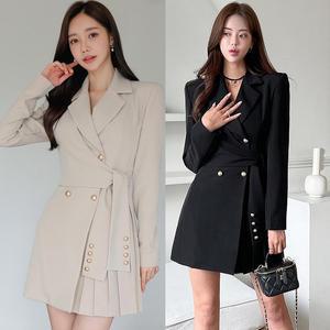 수입의류 봄 가을 자켓 미니 원피스 주름 정장 상견례옷차림 결혼식 하객룩 아나운서협찬 쇼핑몰