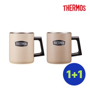 써모스 ROD-006K 트래블킹 캠핑컵 스테인레스 머그컵 텀블러 350ml