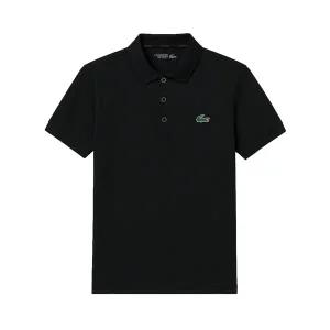 라코스테 베이직 울트라드라이 남자 반팔티 폴로티 카라티 블랙 DH3201-031