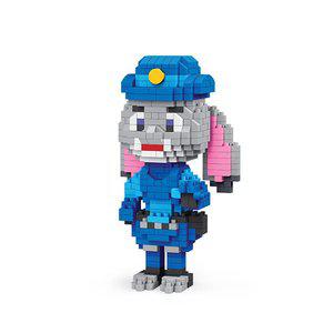 [퍼즐피플]나노블럭 유토나라 토끼경찰 V 510조각(PCS)