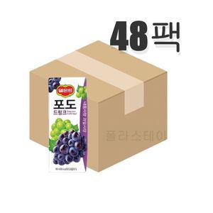 델몬트 드링크팩 포도 190ml x 48팩 (원산지_상세설명에 표시)