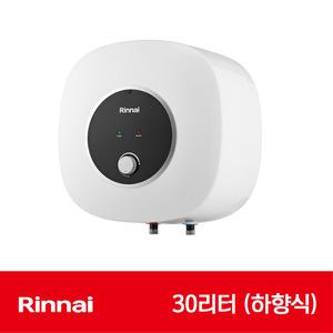 린나이 법랑 저장식 전기 온수기 30리터 하향식 벽걸이형 싱크대 카페 미용실 교체 설치 REW-W30INEJ