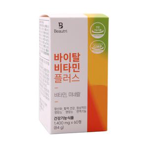 (건강기능식품) 뷰트리 바이탈비타민 플러스 84g_비타민/미네랄