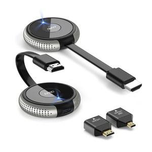 모니터할 수신기 HDTV 카메라 송신기 팀부텍 케이블 미디어 HDMI 전화기 및 익스텐더 노트북 비디오 부드러운 박스 165FT 스트리밍 /오디오 4K 5G 무선 DVD