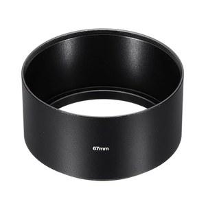 패티킬 67mm 렌즈 후드, 카메라 렌즈용 롱 포커스 프로스팅 표면 반사 방지 인사이드 니콘용 블랙, 후지필름용, 펜타스용, 라이카용