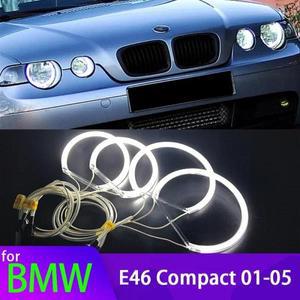 화이트 링 CCFL 엔젤 아이 키트, BMW 3 시리즈 E46 316i 320i 329d 컴팩트 2001-05