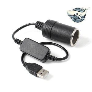 USB 시거잭 변환 어댑터 차량용 충전기 (WFGXAUF)