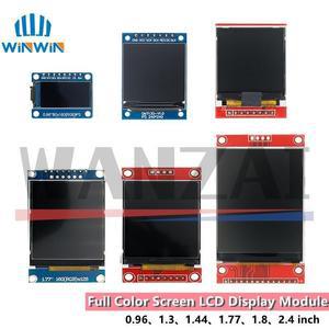 TFT 디스플레이 0.96/1.3/1.44/1.77/1.8/2.0/2.4 인치 IPS 7P SPI HD 65K 풀 컬러 LCD 모듈 ST7735 드라이