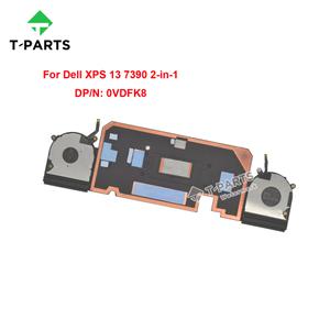 델 XPS 13 7390 CPU 방열판 냉각 FAN 0VDFK8 VDFK8 블랙 2 in 1