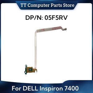 TT 노트북 스위치 보드 케이블 포함 전원 단추 델 piron 7400 5F5RV 05F5RV