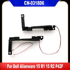 델 에일리언웨어 노트북용 내장 스피커 내부 318D6 CN-0318D6 PK2300PR00 0318D6 15 R1 R2 P42F
