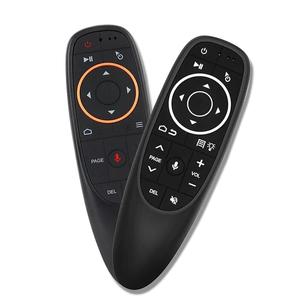 G10S 프로 음성 리모컨 공기 자이로스코프 무선 마우스 IR 학습 안드로이드 TV 박스 HK1 H96 Max X96 T95 2