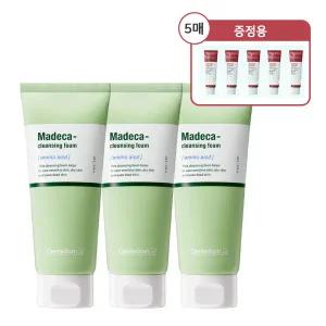 마데카 아미노산 클렌징 폼 160g 3개   시즌5 크림 1ml 5매