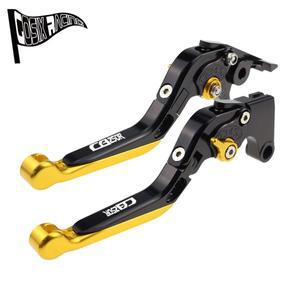접이식 확장형 브레이크 클러치 레버 조절식 핸들 세트 CB250R CB 250F   바이크 오토바이 CNC 액세서리