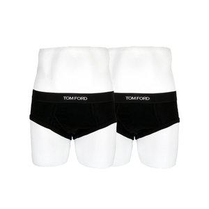 [톰포드] 삼각 남자팬티 바디프로필 속옷 블랙 2장 세트 T4XC1 002